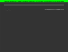 Tablet Screenshot of expresotas.com